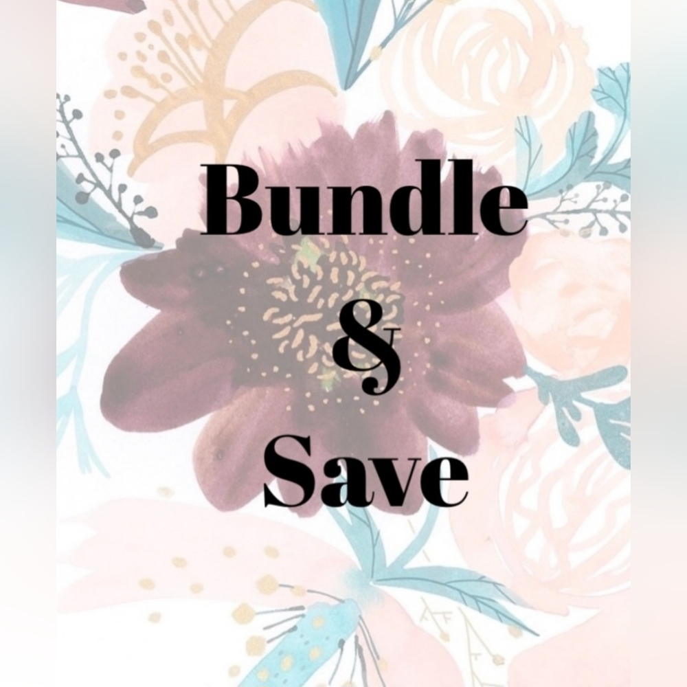 Bundle for Discounts !!!